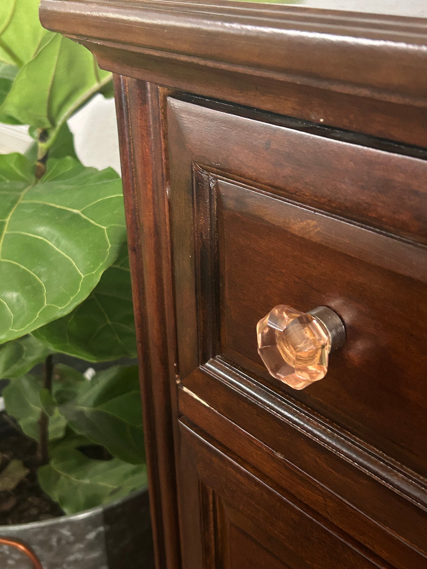 Salted Caramel Glass Knob