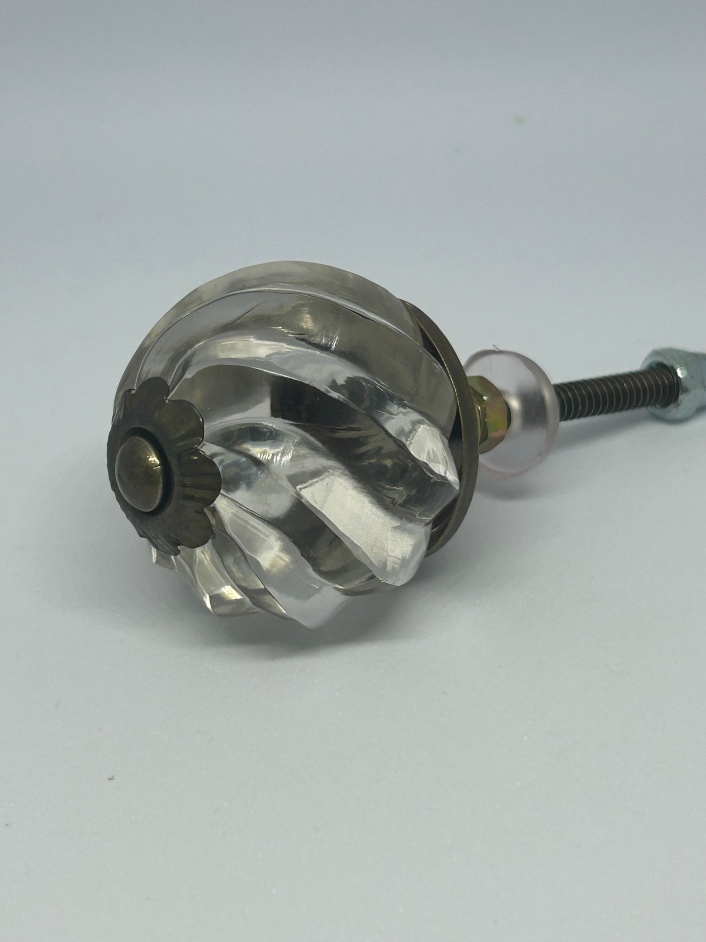Crystal Prism Glass Knob