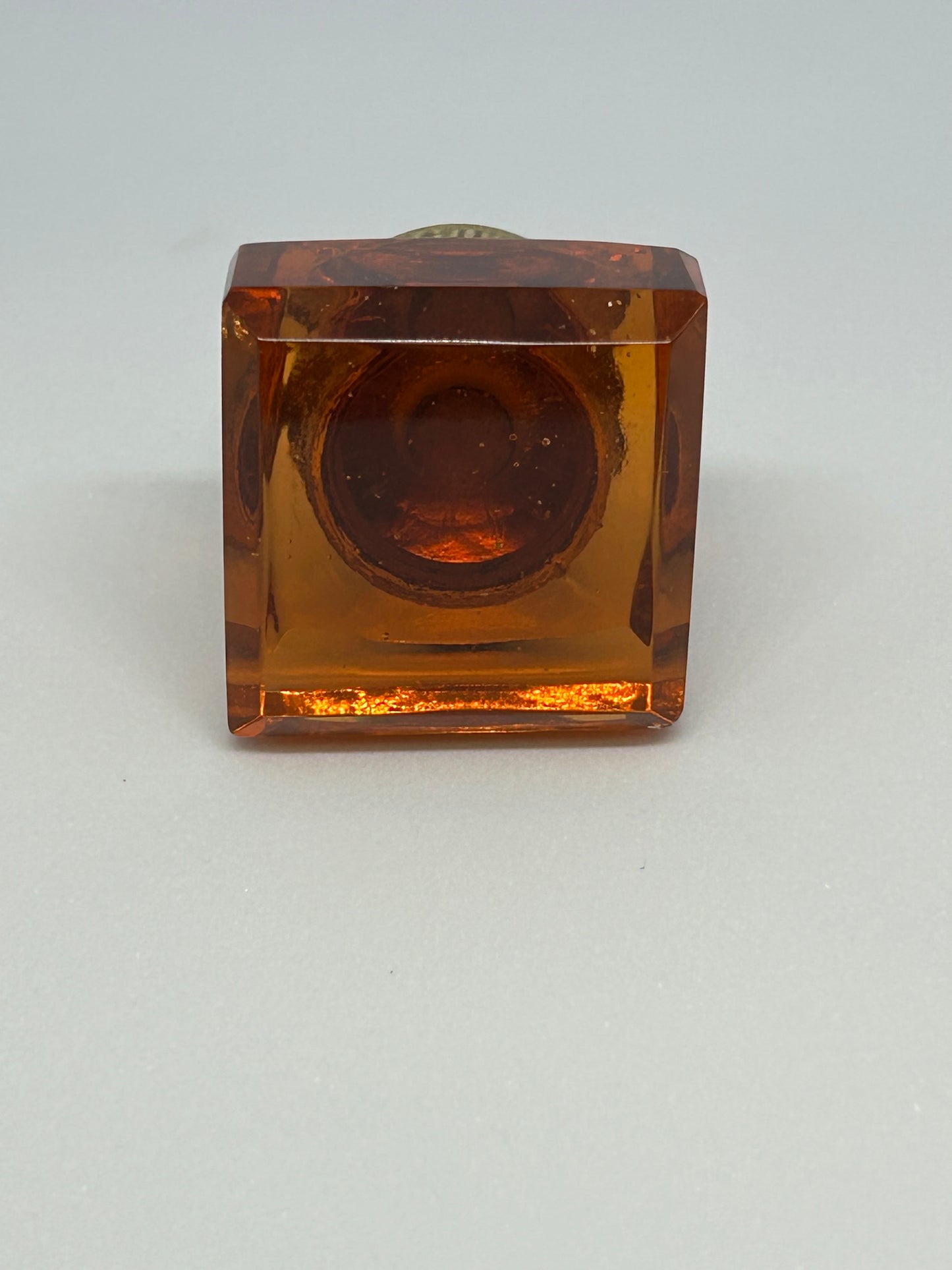 Golden Shine Glass Knob