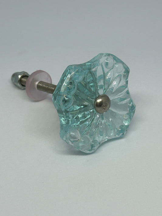 Sea Flower Glass Knob