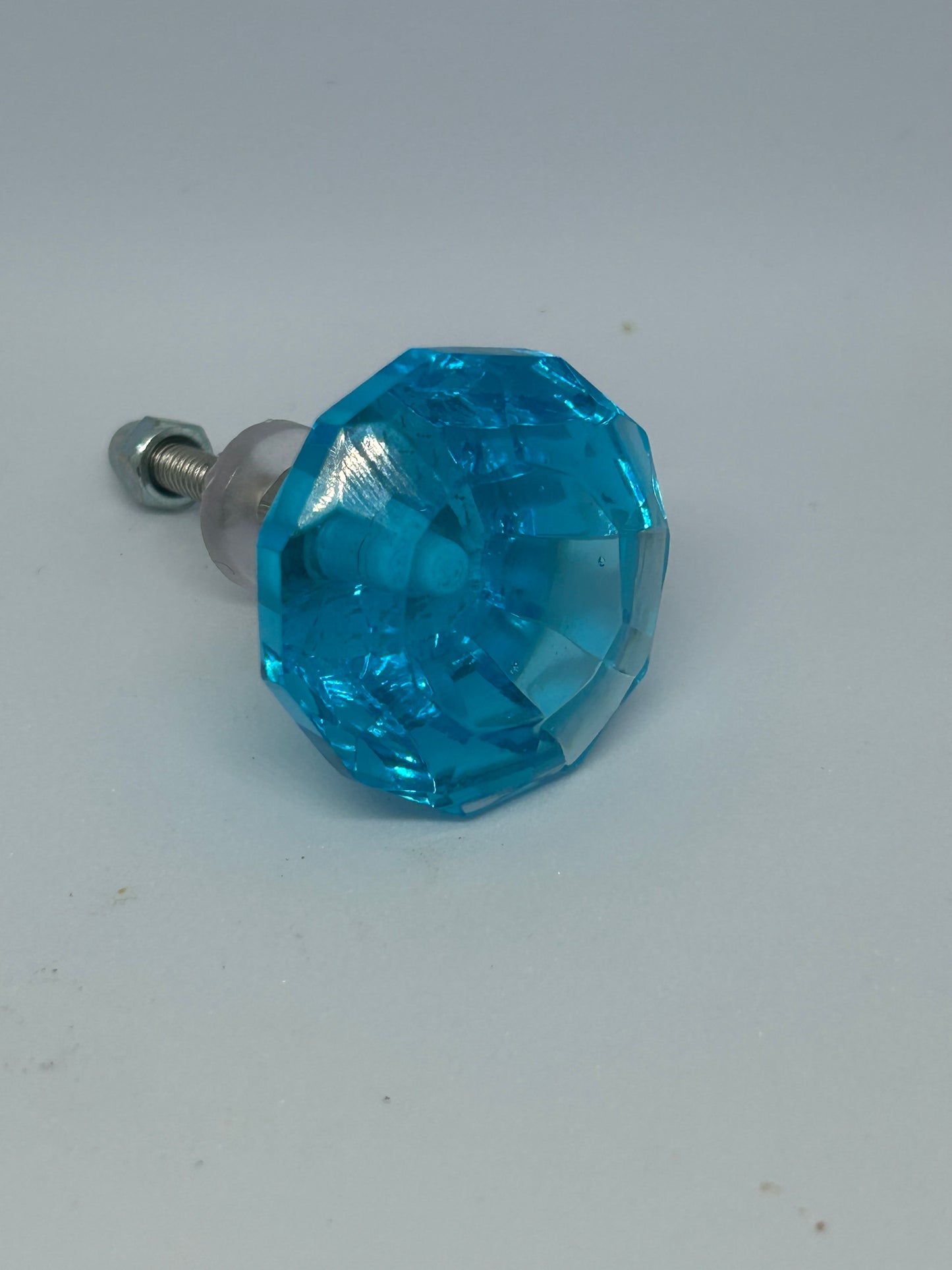 Wicked Blue Glass Knob