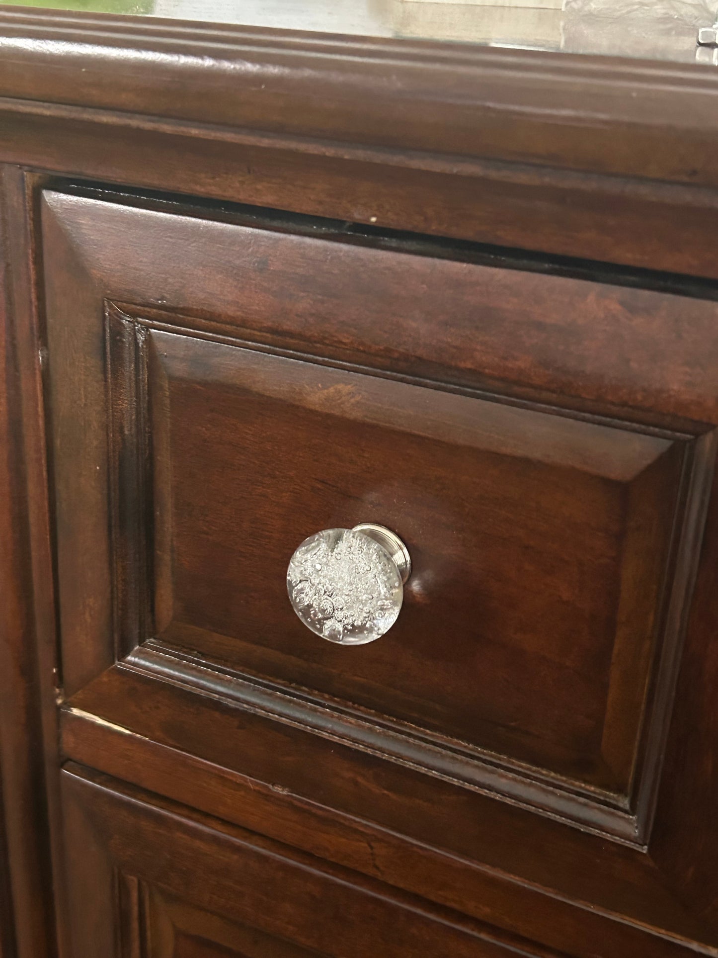 Ice Glass Knob