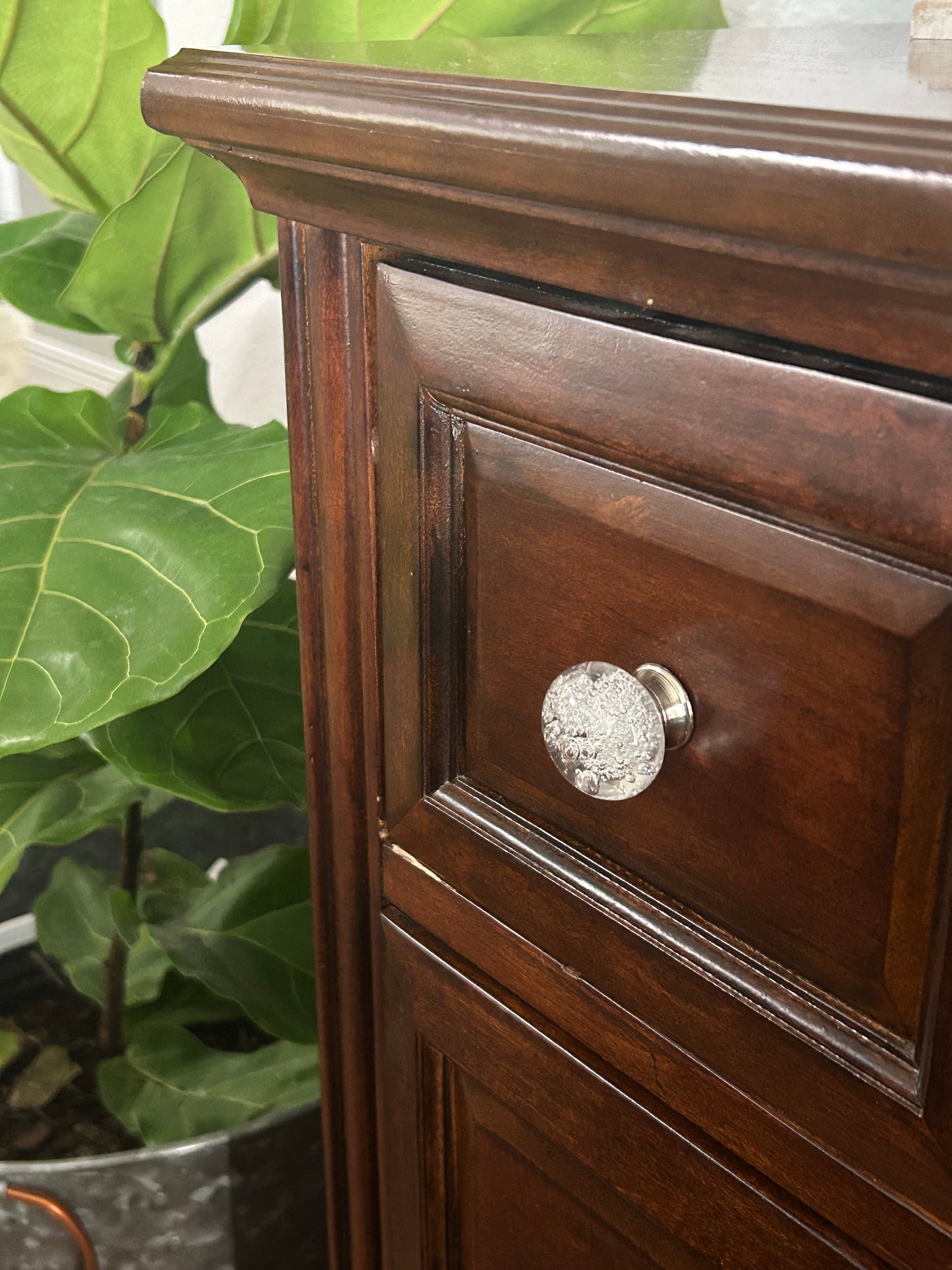 Ice Glass Knob