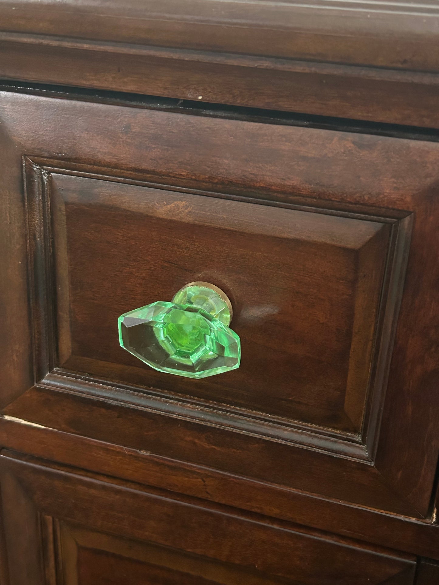 Rainforest Glass Knob