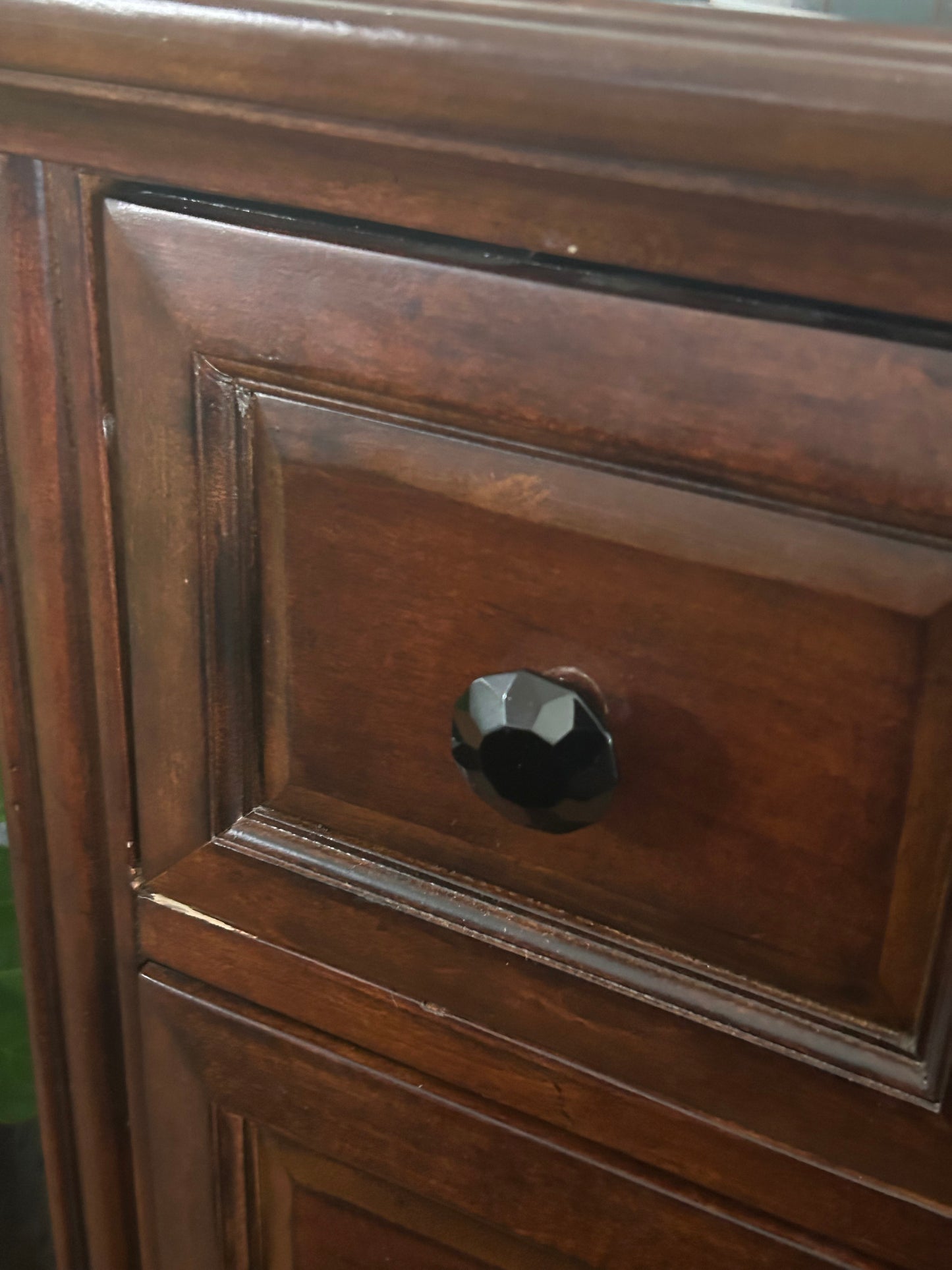 Raven Glass Knob